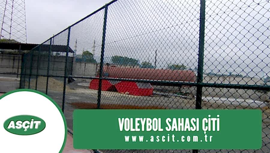 Voleybol Sahası Çiti